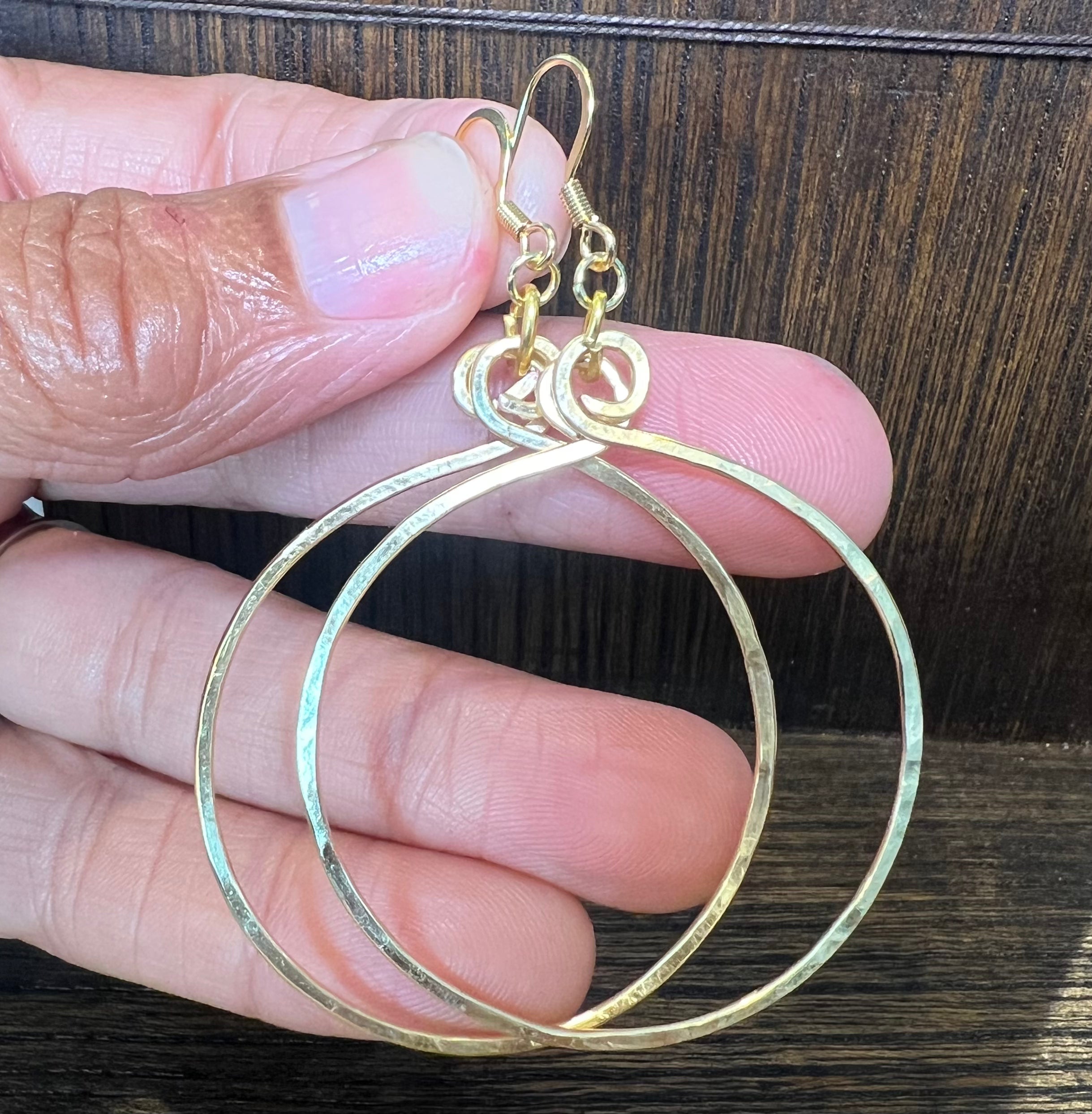 Tela Hoops - various sizes Gold