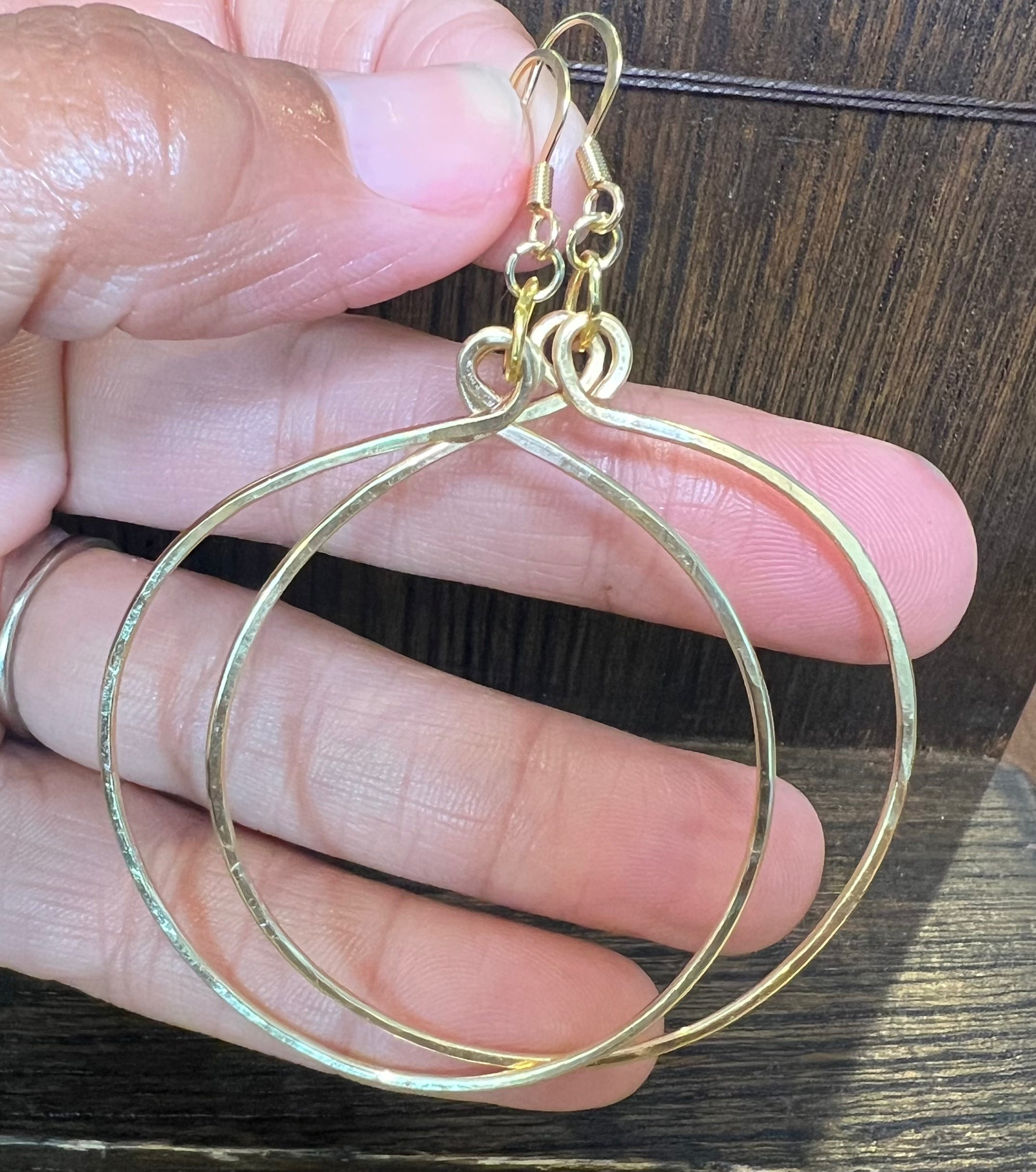 Tela Hoops - various sizes Gold