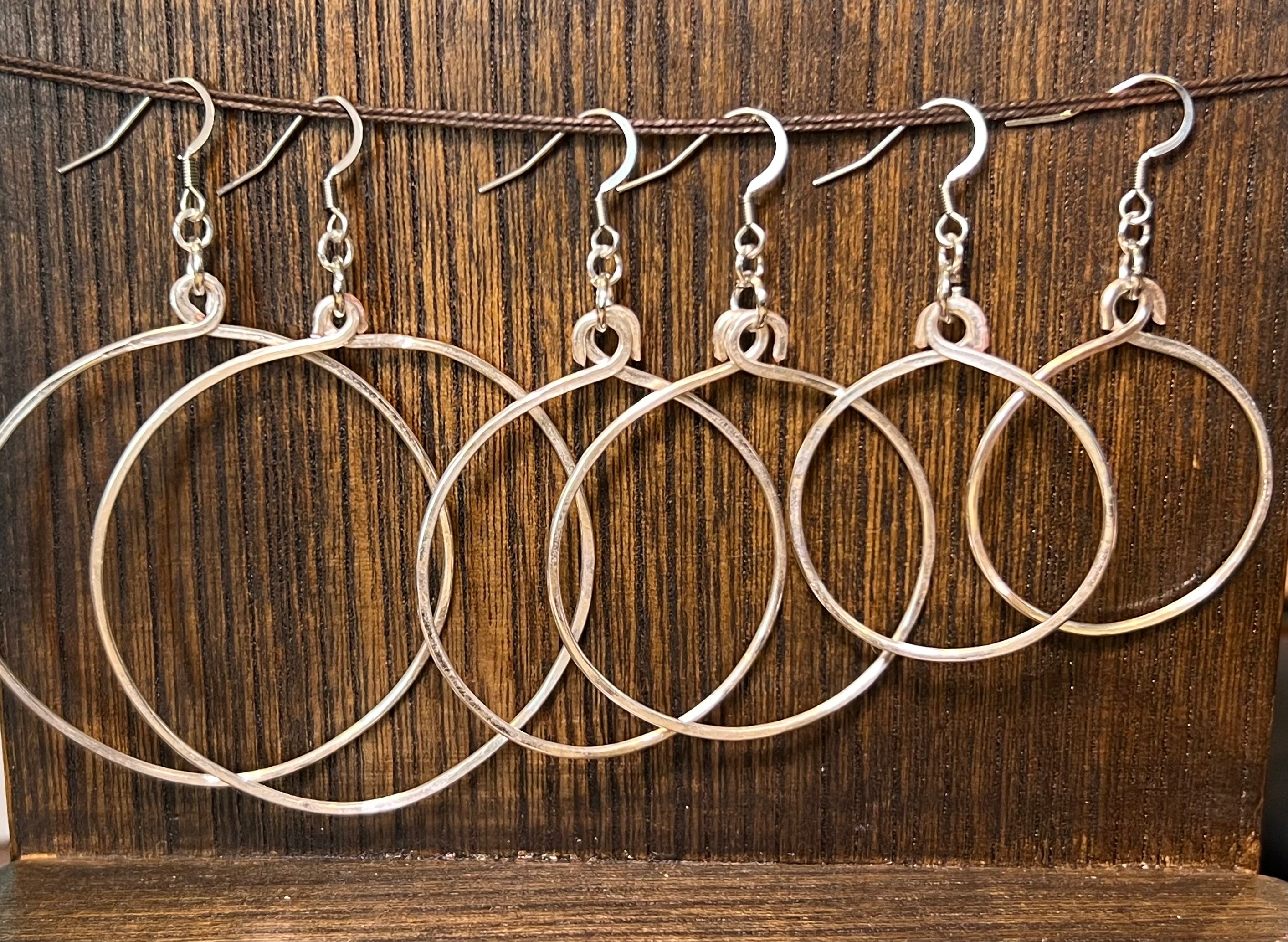 Tela Hoops - various sizes Silver