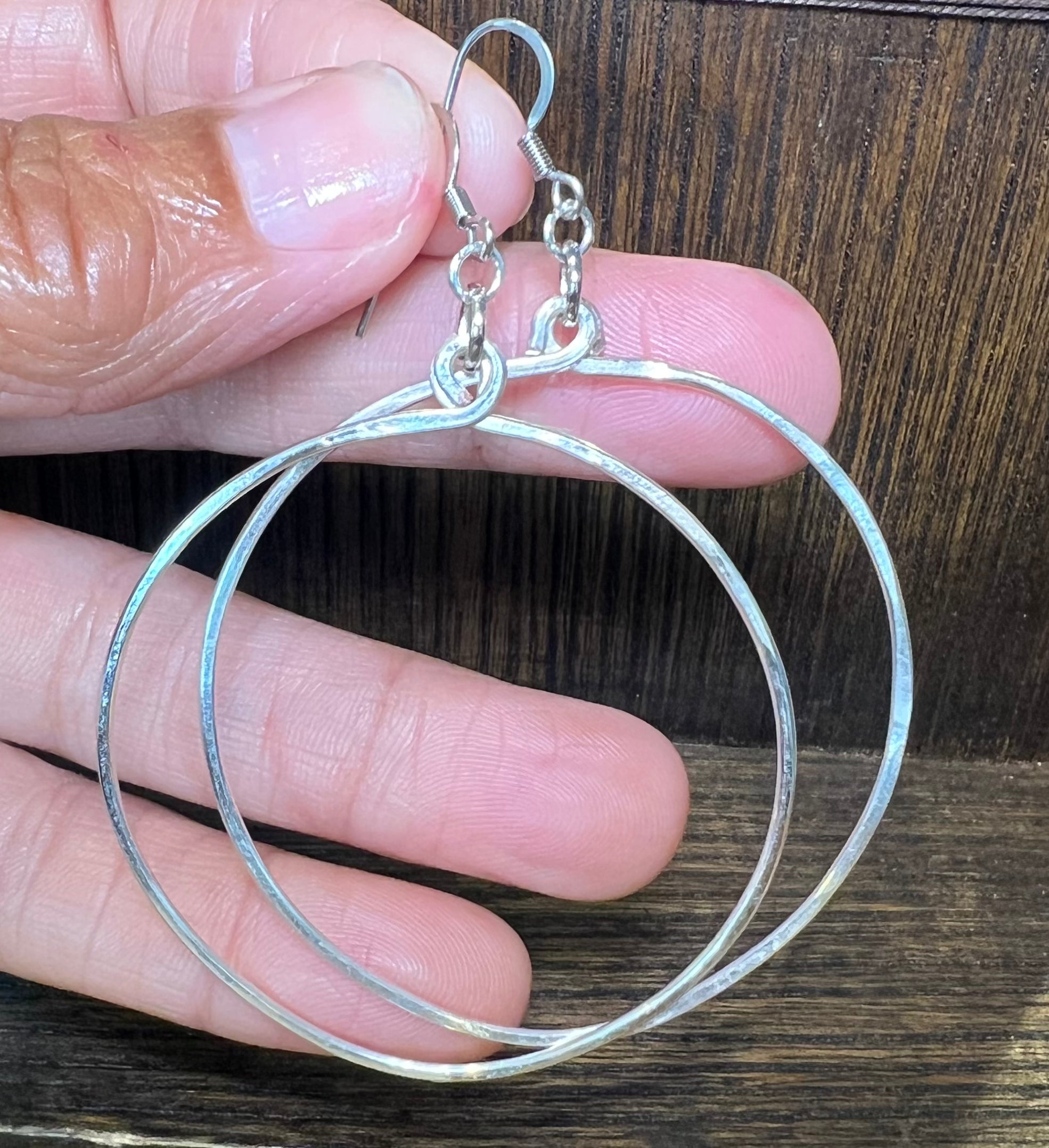 Tela Hoops - various sizes Silver