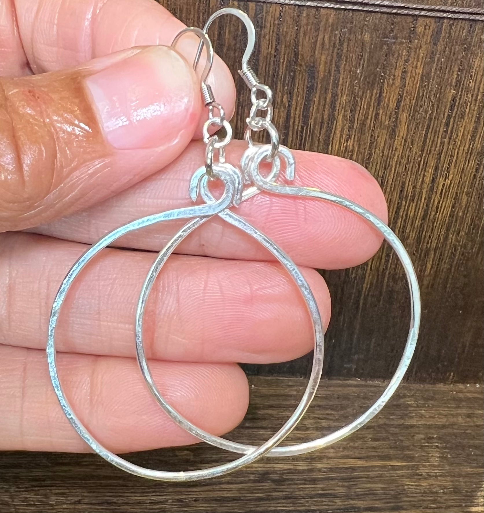 Tela Hoops - various sizes Silver