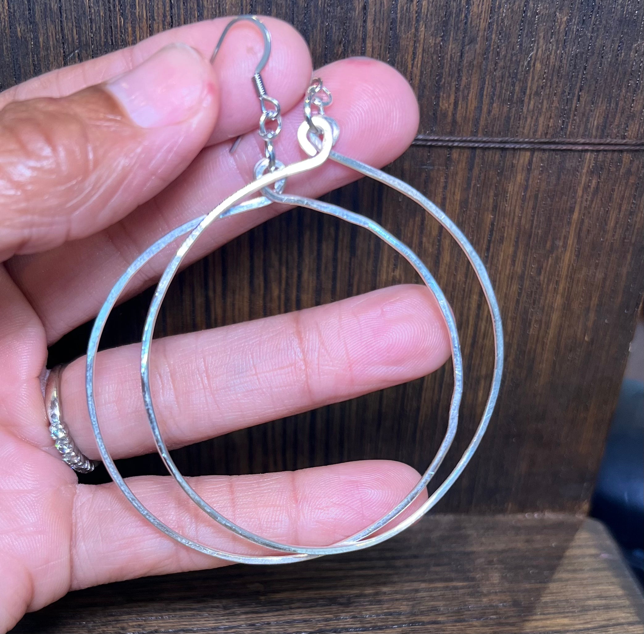 Tela Hoops - various sizes Silver