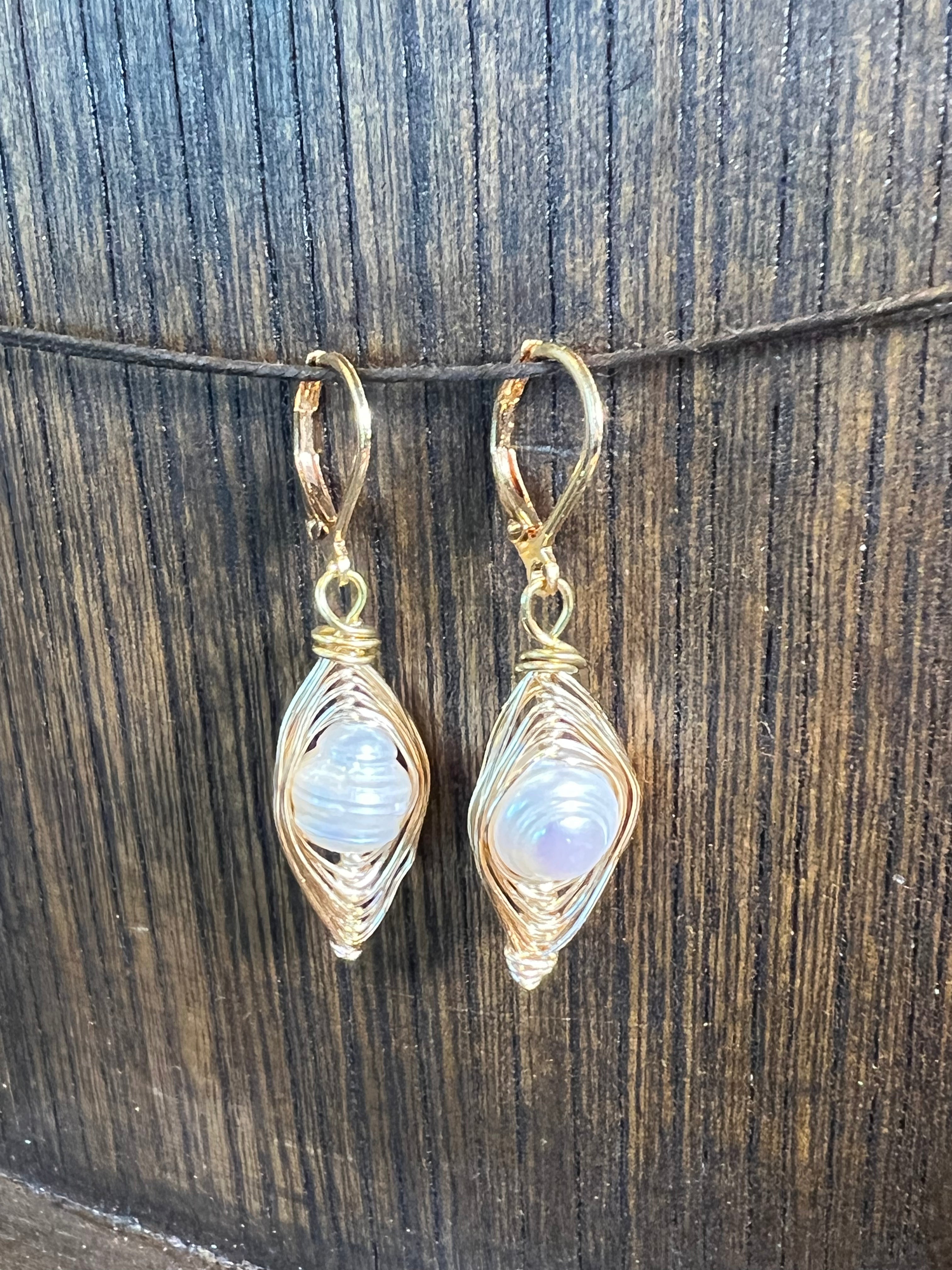 Freshwater Pearl Earrings
