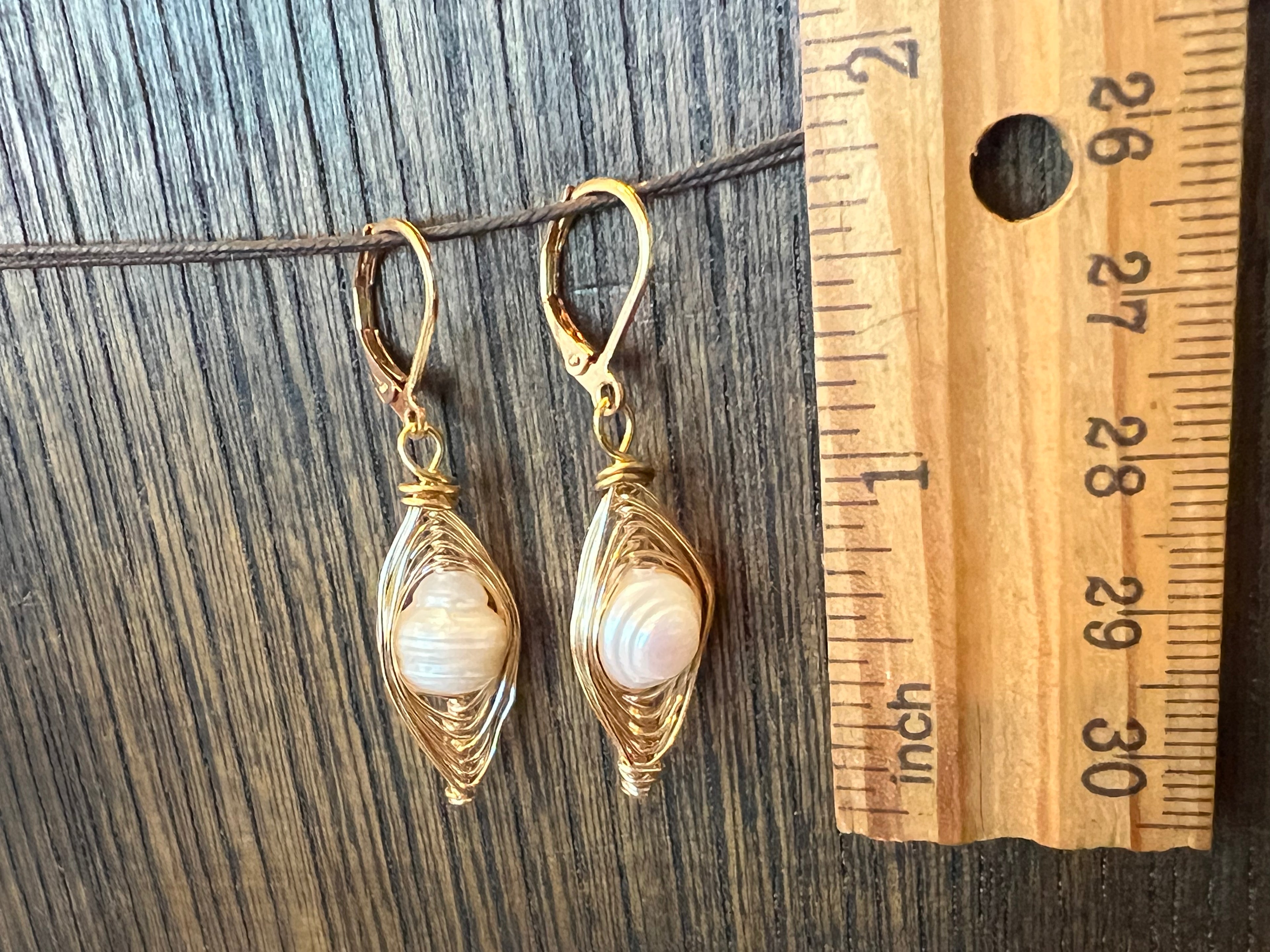 Freshwater Pearl Earrings