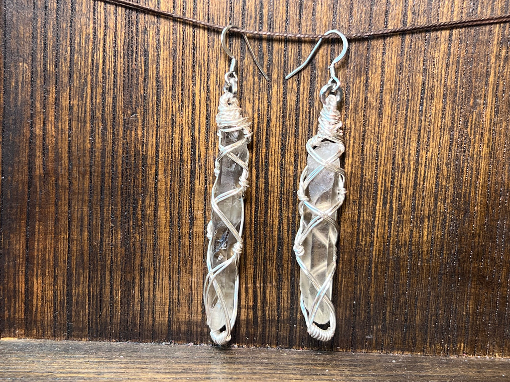 Smoky Quartz Earrings big