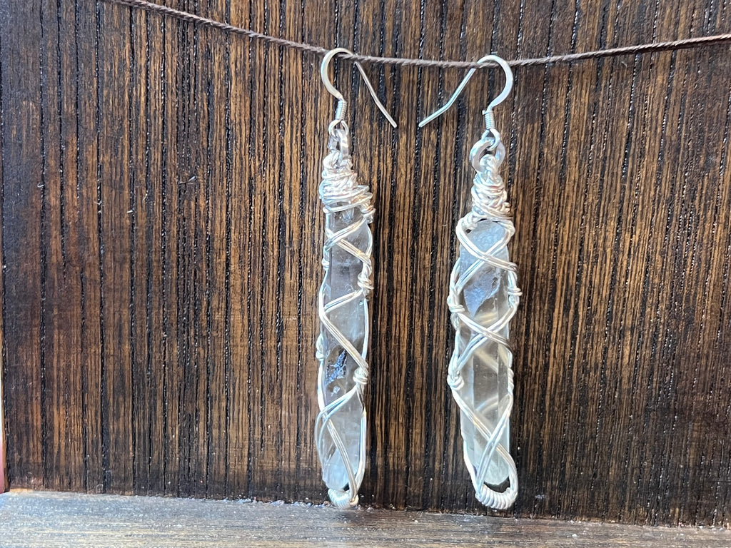 Smoky Quartz Earrings big