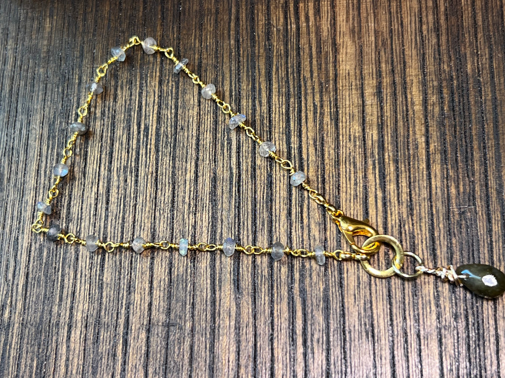 Labradorite Bracelet 7”