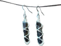 Smoky Quartz Wrapped earrings