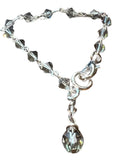 Swarovski Crystal Bracelet 7” - grey