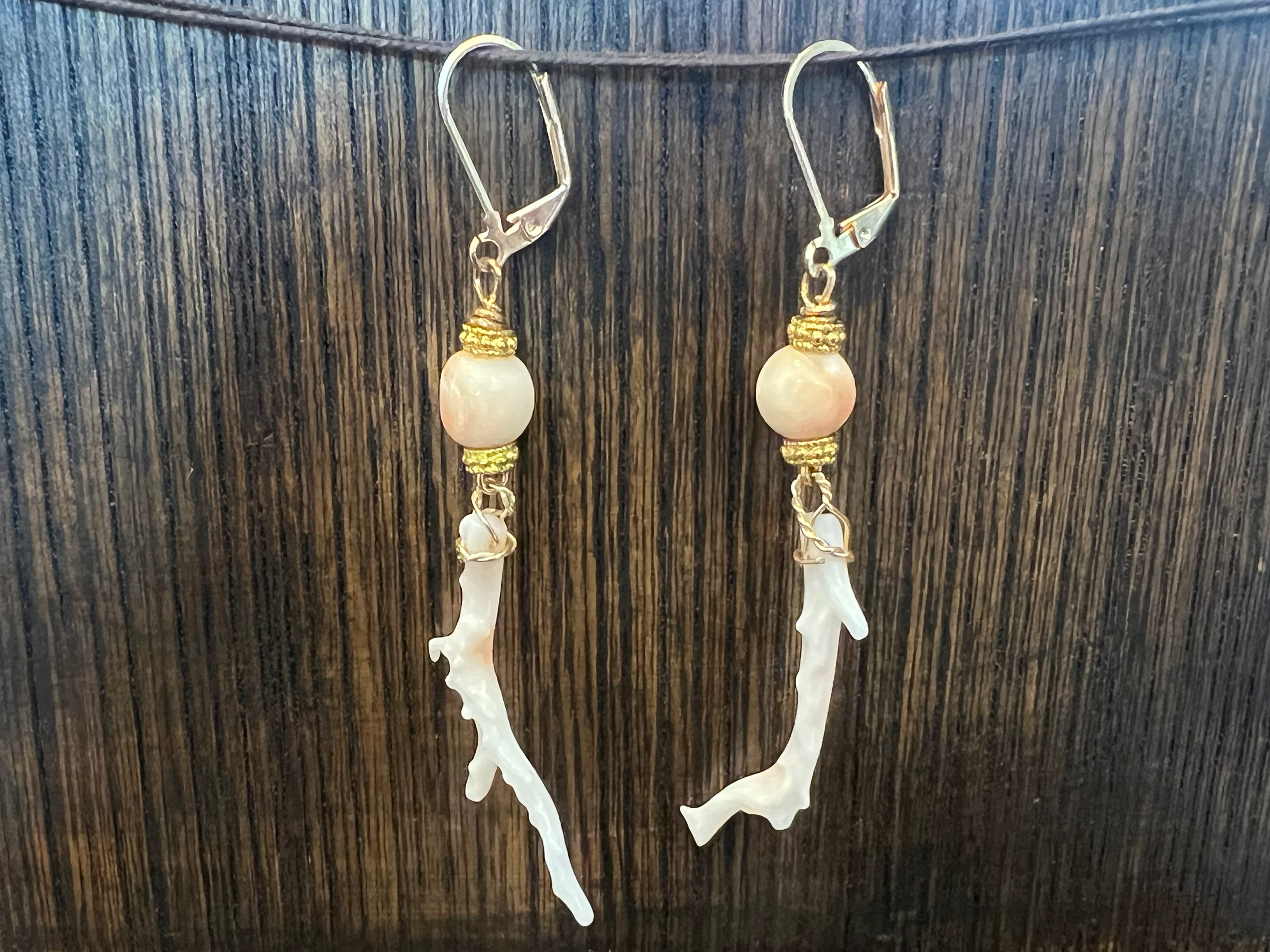 Vintage Coral earrings