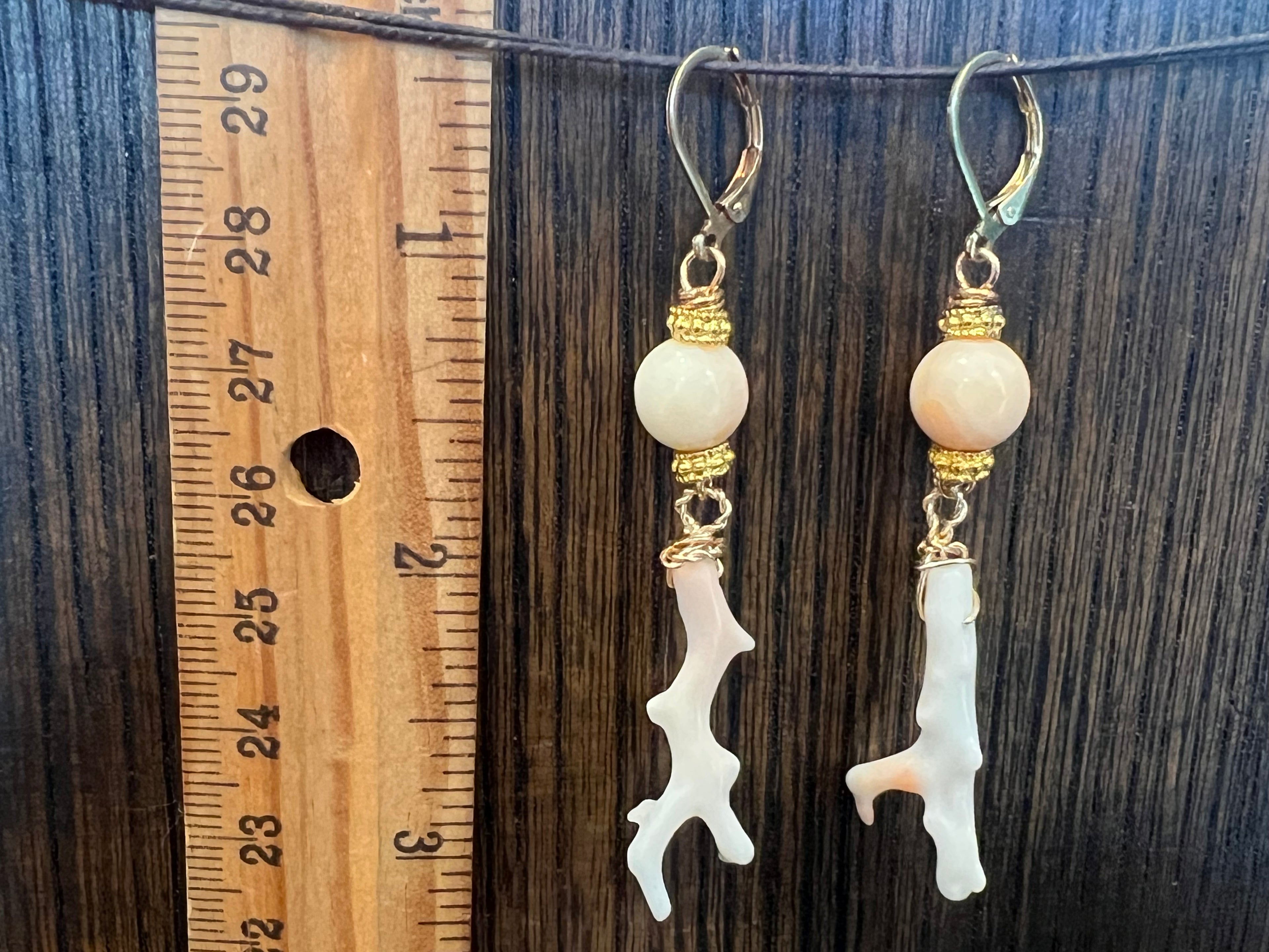 Vintage Coral earrings