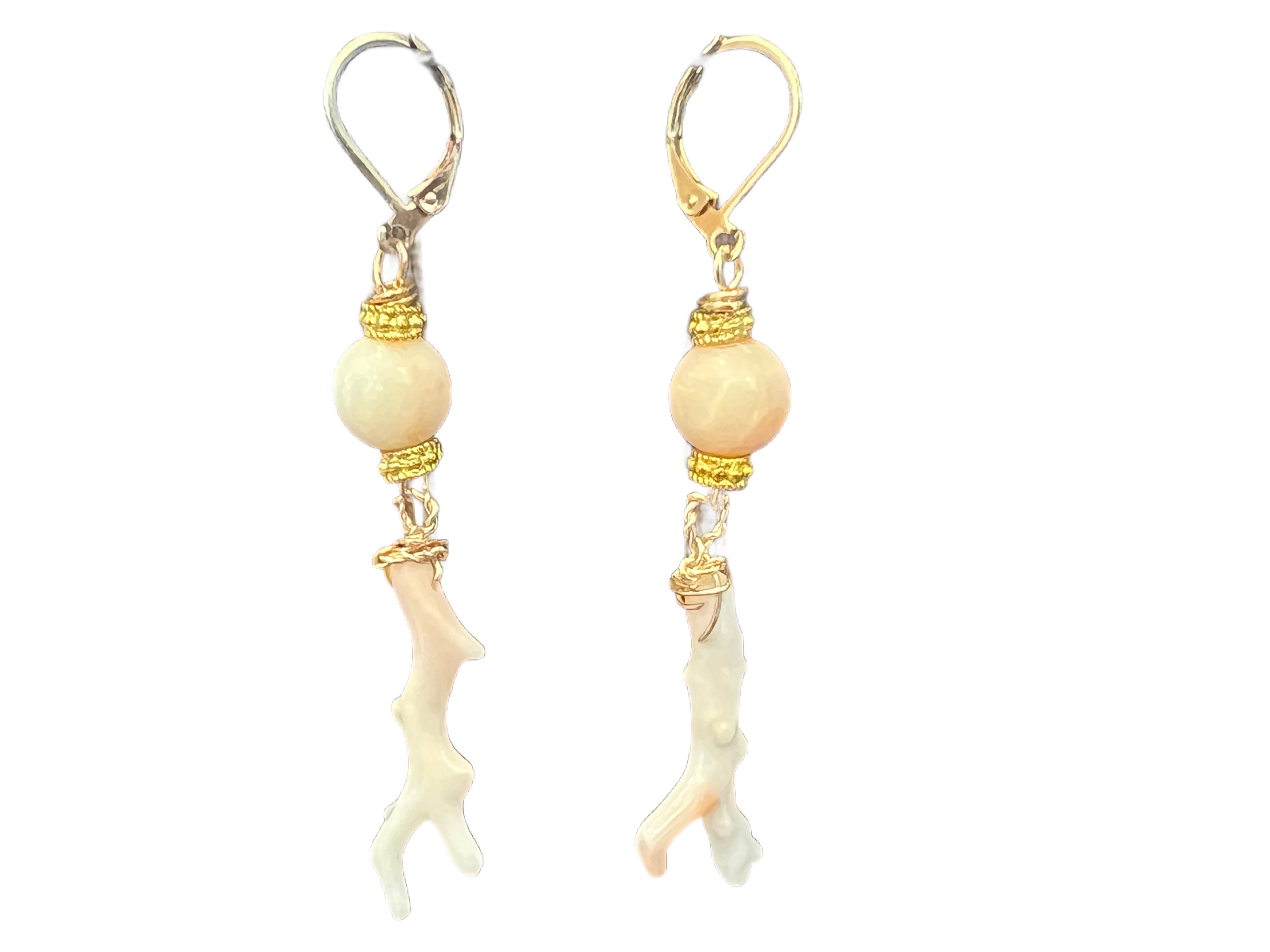Vintage Coral earrings