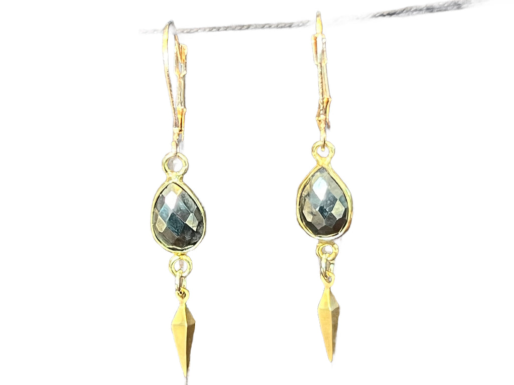 Pyrite earrings
