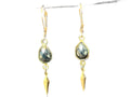 Pyrite earrings