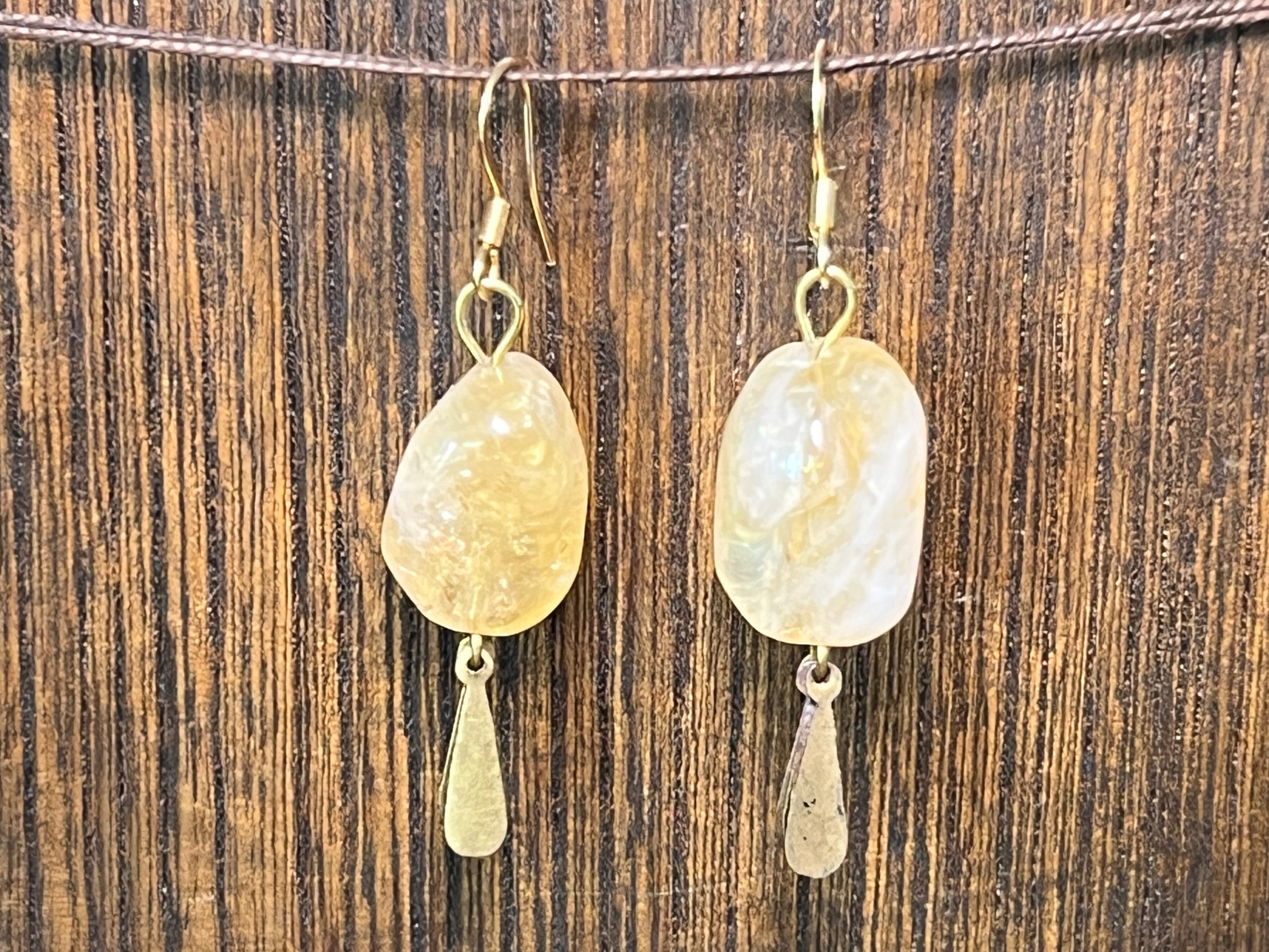 Citrine earrings