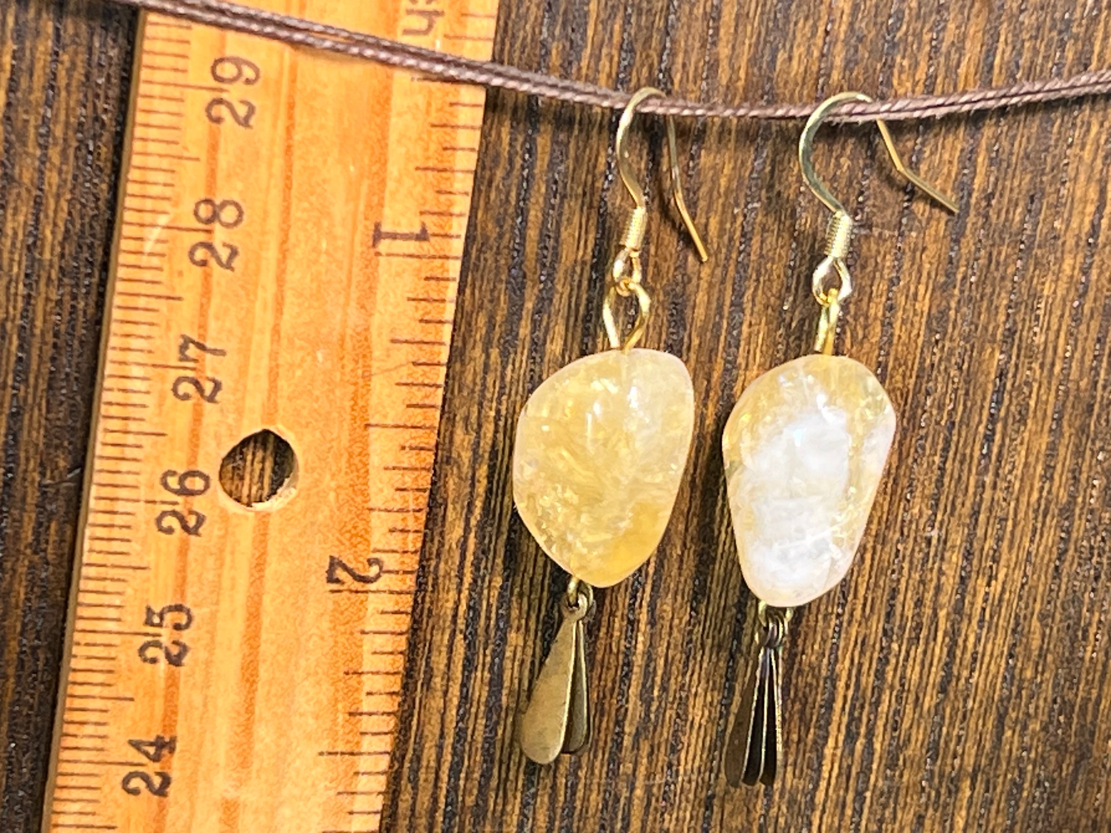Citrine earrings