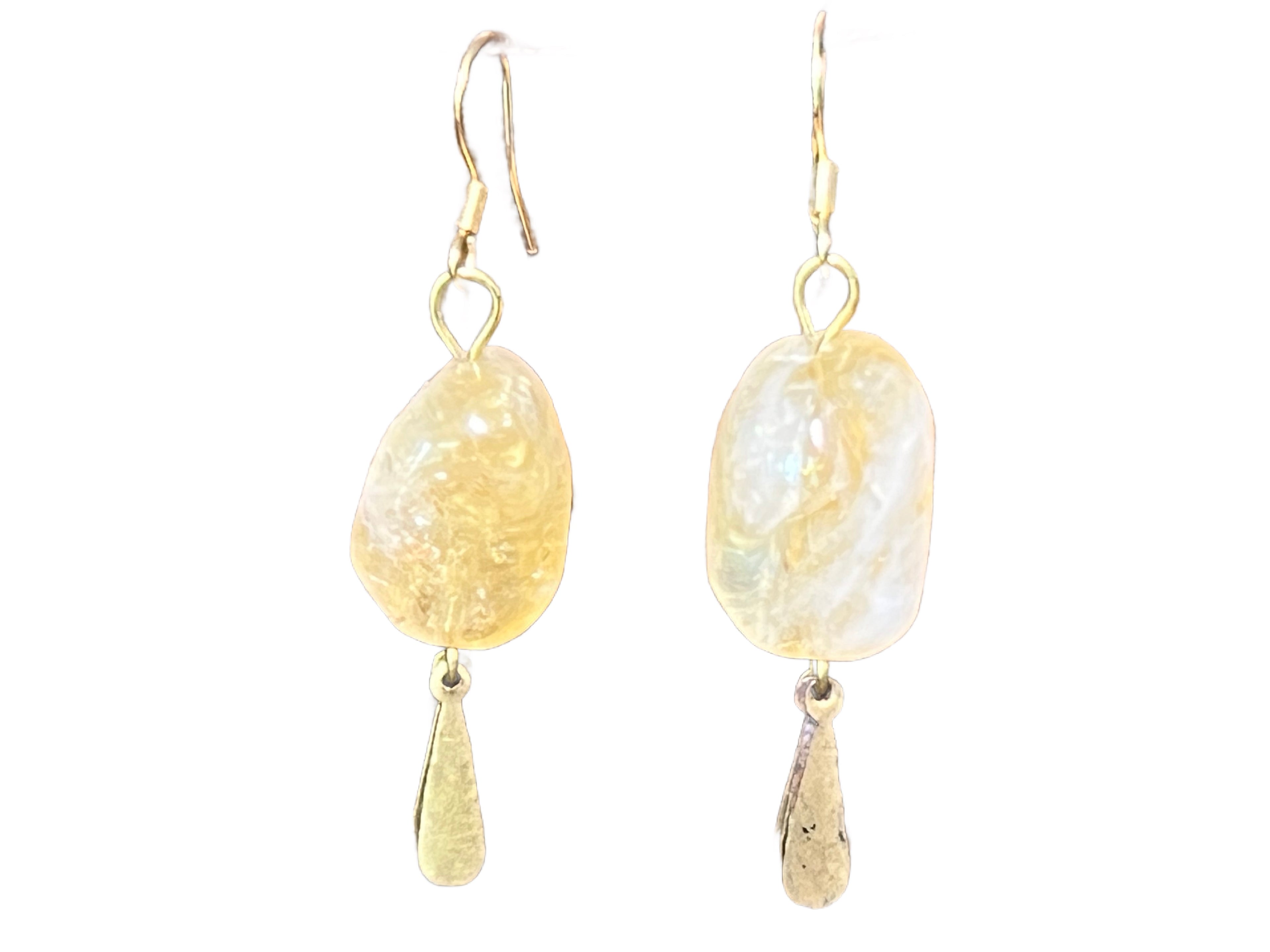 Citrine earrings