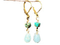 Amazonite & Turquoise earrings