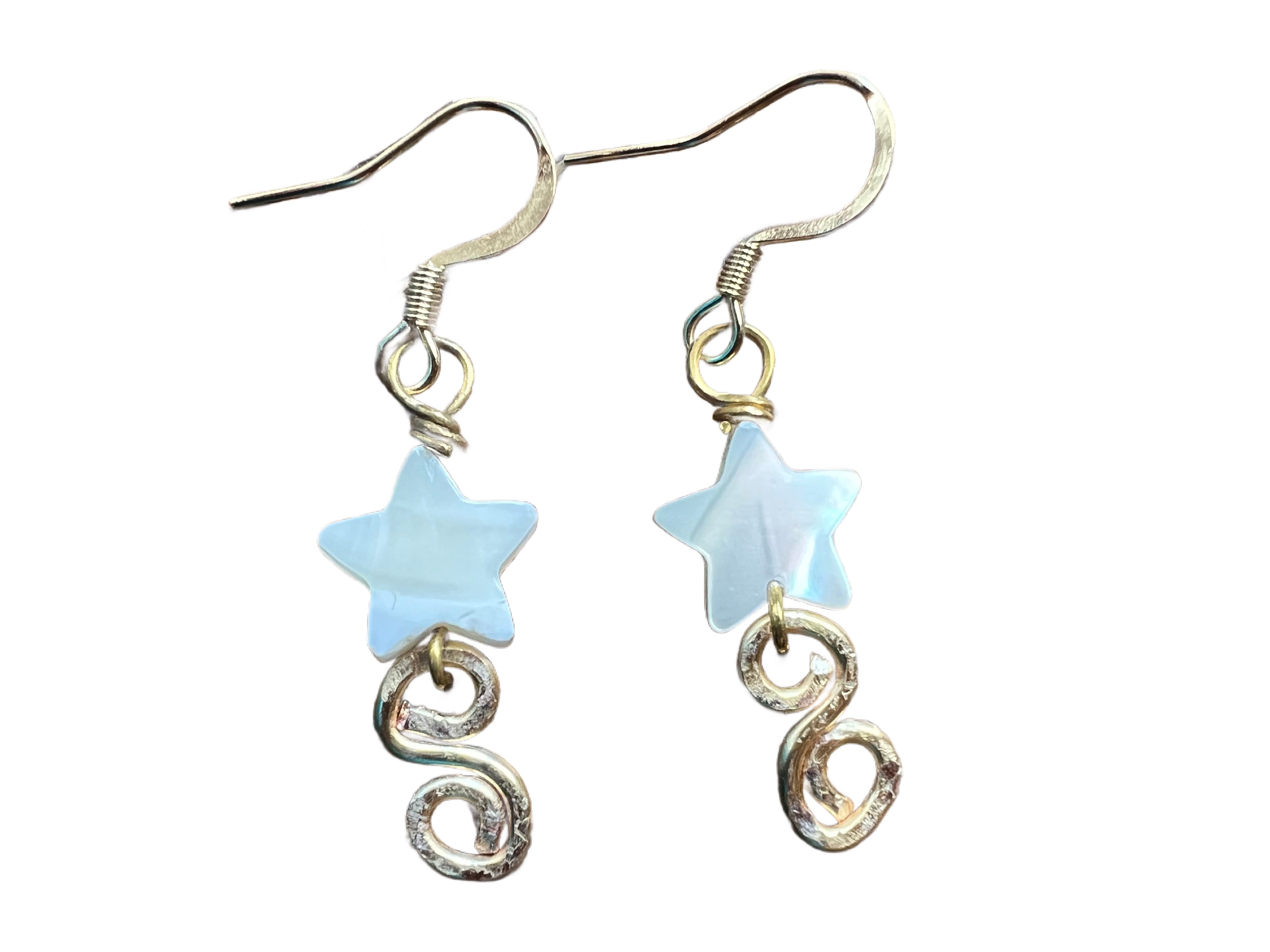 Mother of Pearl dainty earrings